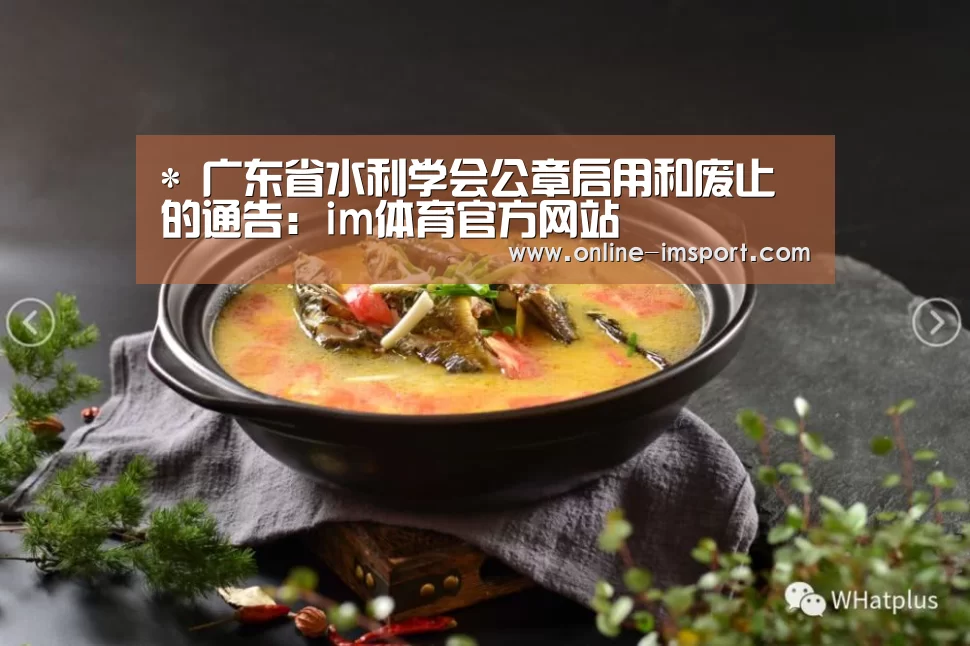 *
广东省水利学会公章启用和废止的通告:im体育官方网站(图2) im体育
